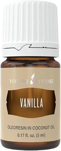Young Living Aceite esencial de vainilla de 0.2 fl oz, aroma cálido y relajante, difusor aromático o uso tópico, aroma dulce natural, planifolia de disponible en Yaxa Venezuela
