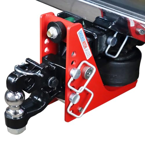 Shocker Air Channel Pintle & Ball Hitch, Fits 2