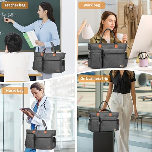 Rabjen Nurse Tote with Laptop Sleeve