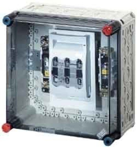 Sicherungsgehäuse 1xNH00 3p boîtier fusible 125A PE N triphasé Hensel Mi 5250