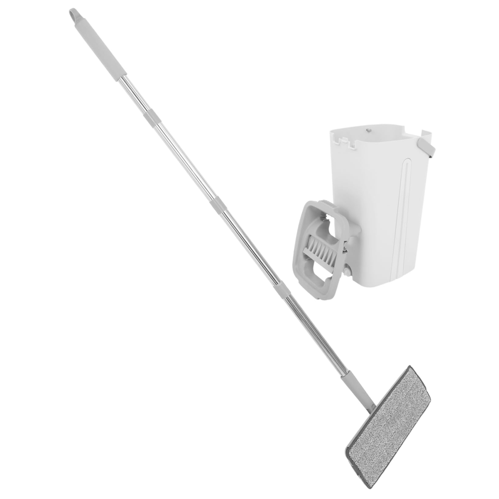 Balai plat avec seau pour laver les murs et sols sans se baisser