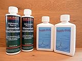 4-tlg. Set 2 Blue Magic Konditionierer/ 2 Stricker Bubble Sorb,Wasserbett,Luftbinder