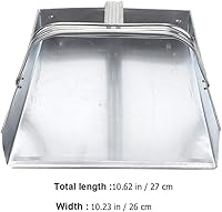 Vista 2 de Cabilock Sartén de acero inoxidable para limpieza de la cocina del hogar, pala de basura para el hogar, cocina, habitación, oficina, vestíbulo
