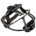 CHAMPRO Rampage Fastpitch Softball Fielder’s Ultra Lightweight Protective Face Mask, Black