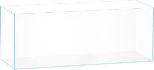 Miniatura 193 de LANDEN Tanque de acuario de hierro bajo sin borde de 25C de 3.7 galones, 9.84 x 9.84 x 9.84 pulgadas de alto, 0.197 in de grosor con alfombrilla