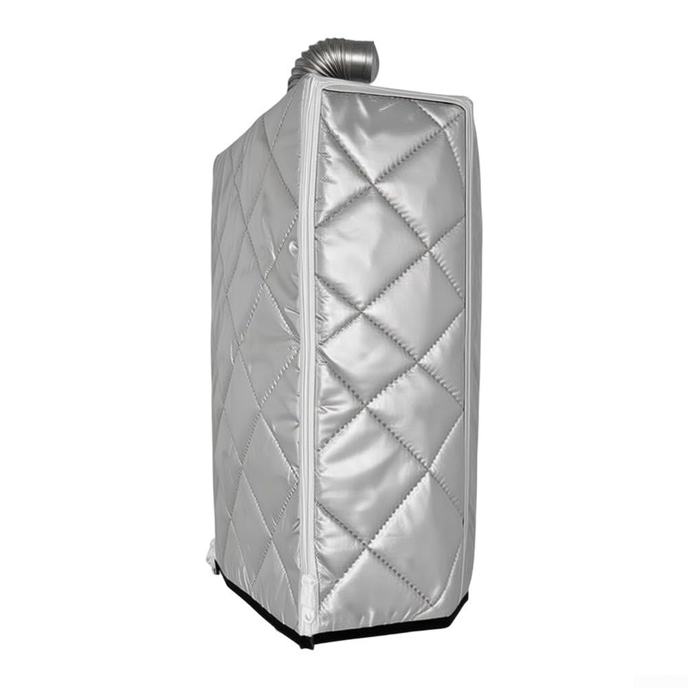 Impermeable para calentador Exterior 40x33x72cm Plata Impermeable(35x20x57cm)