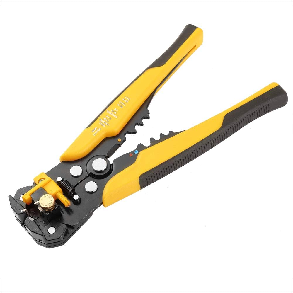 Self-Adjusting Wire Stripping Tool, 8 Inch Wire Stripper