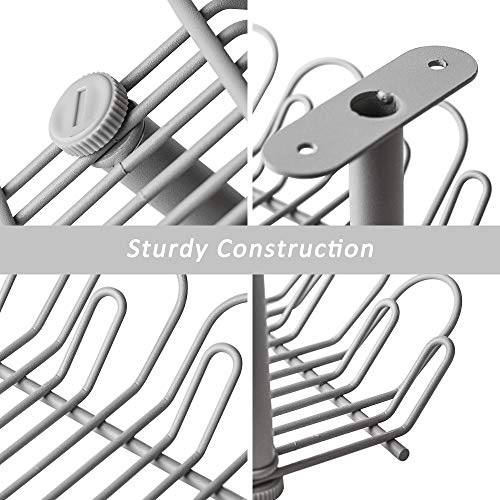2 Packs Cable Management Tray, 14 inches Under Desk Cable Organizer for Wire Management, Heavy Metal Wire Cable Tray for Desks, Offices, and Kitchens (Gray) - Thumbnail 7