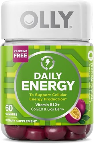 Suplementos Olly Daily Energy pasiĂłn tropical gomosos sin cafeĂna para energĂa diaria 60 unidades Suplementos Olly Daily Energy pasiĂłn tropical gomosos sin cafeĂna para energĂa diaria 60 unidades
