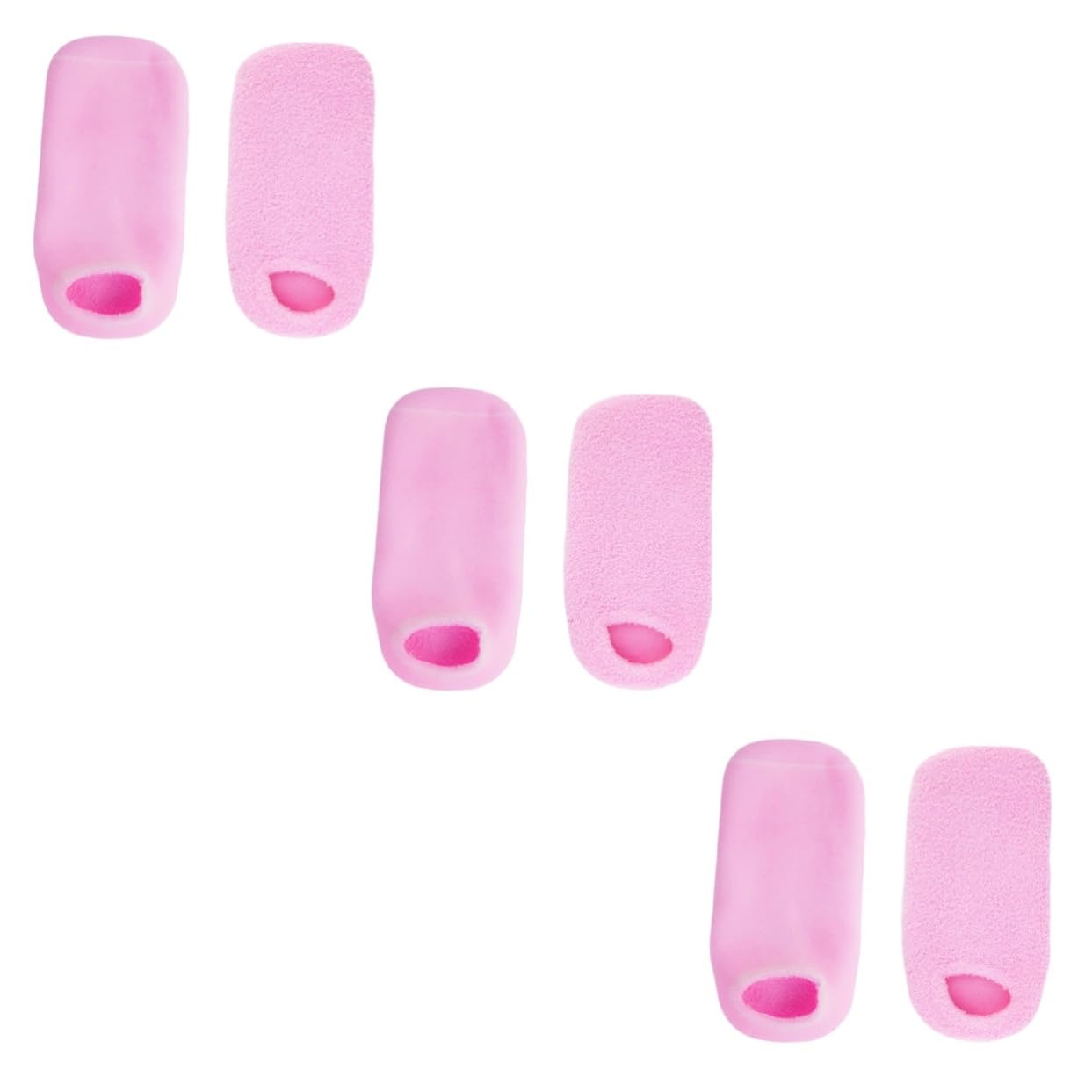 Mikinona 3 Pairs Gel Spa Yarn Moisturizing Socks for Cracked Skin Soften Foot Gel Socks