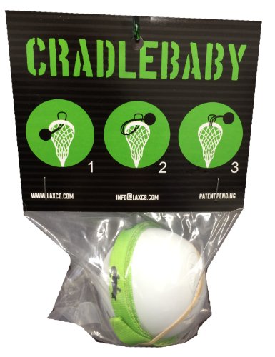 CradleBaby Rubber Lacrosse Ball for Training Indoor, Outdoor, Shooting, Catching