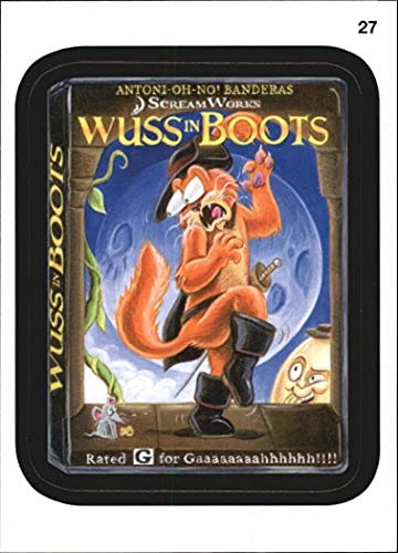 Amazon.com: 2013 Wacky Packages Series 10#27 Wuss in Boots