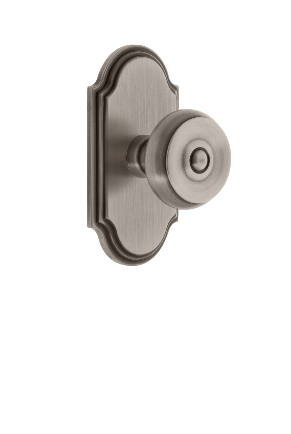 Bouton de porte double dummy en étain pour sublimer l'entrée de votre salon ou dressing