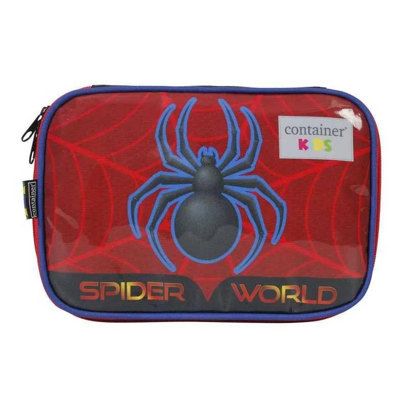 ESTOJO BOX SOFT LUXO CONTAINER KIDS SPIDER MAN WORLD DERMIWIL