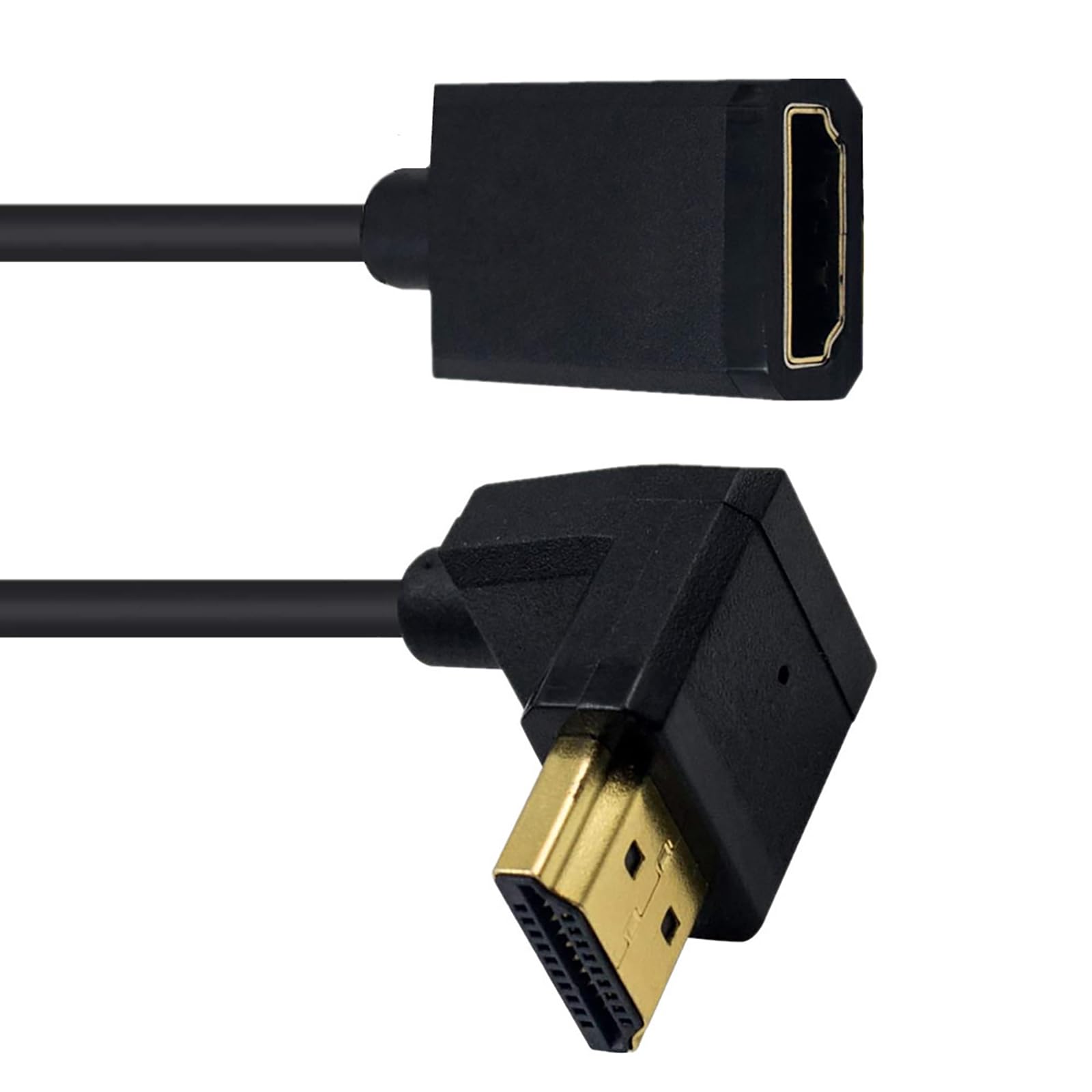 Câble extension 4K HDTV coudé structure renforcée pour Home Cinéma
