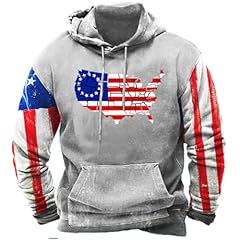 American Flag Grey 4