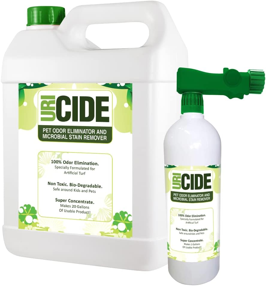 Remove Pet Urine Smells from Artificial Turf. Makes 20 Gallons of Usable Product