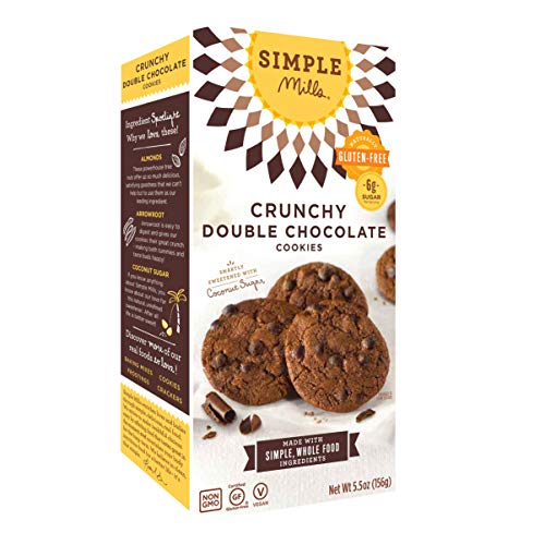 image for Simple Mills Almond Flour Crunchy Cookies Variety Pack (Chocolate Chip