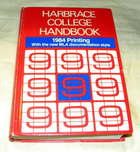 Harbrace College Handbook 1984 -1984 publicatio... B01K3RS0UG Book Cover