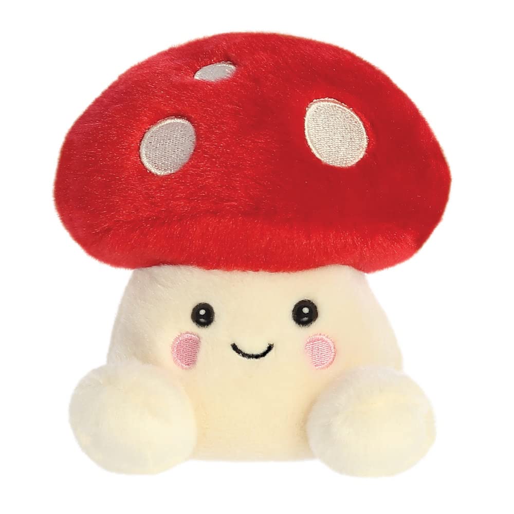 Palm Pals Amanita Mushroom 5In Plush Toy - Aurora 33767