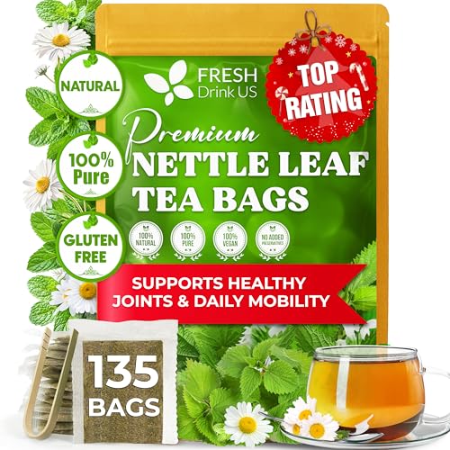 FreshDrinkUS Premium 135 Nettle Leaf Tea Bags