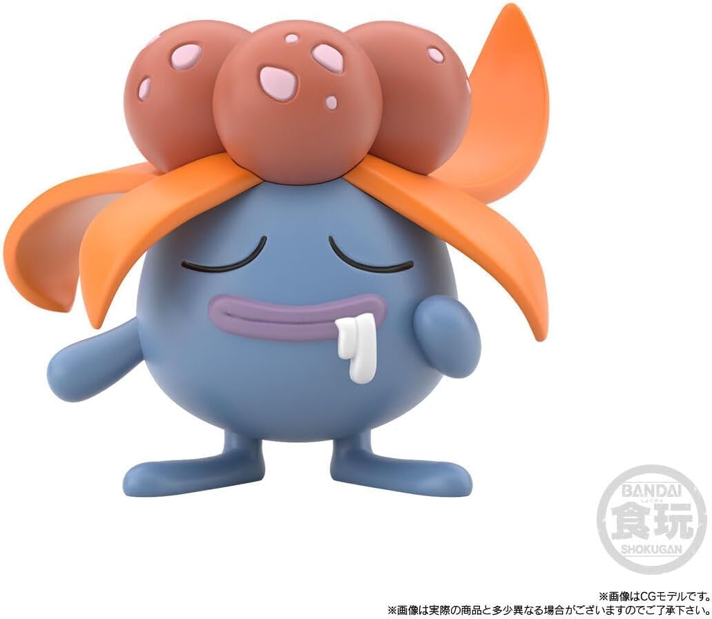 Bandai Shokugan Pokemon Scale World Kanto Region Erika, Gloom & Vileplume Set