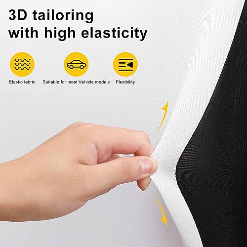 Funda de asiento de coche lavable y universal para proteger el banco trasero de camiones 7