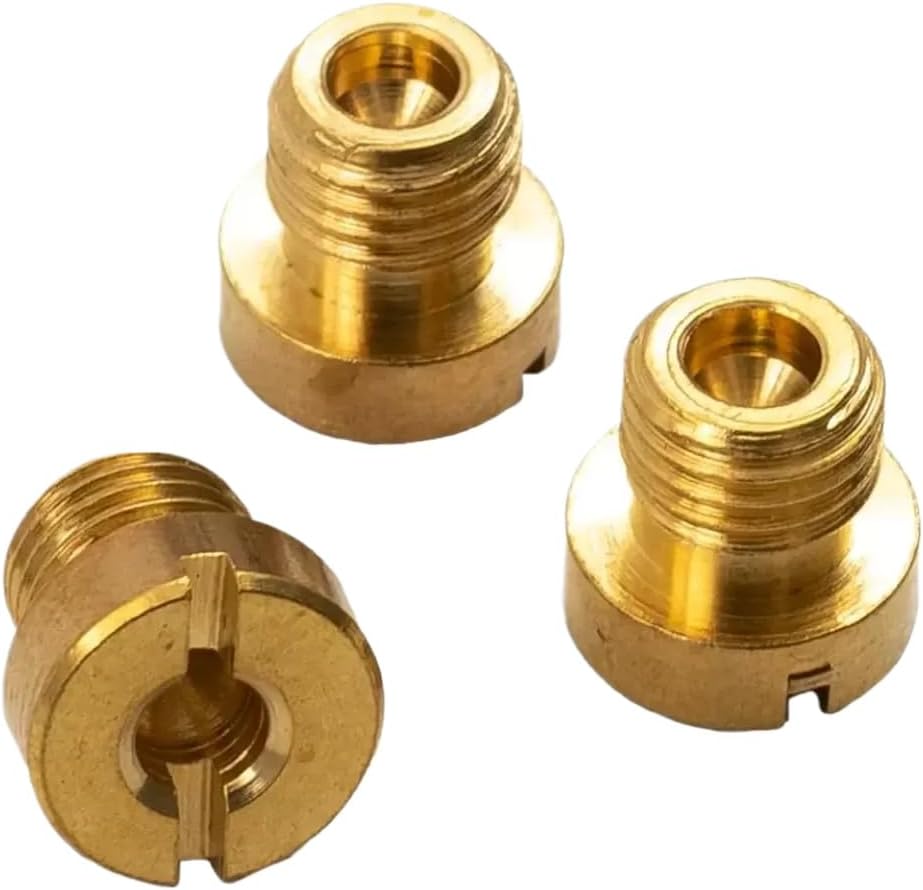 25Pcs Main Jet 55-115 M6 Compatible With Automotive Motorcycle Parts Carburetor Injector Nozzle Replacement 55 115 M6