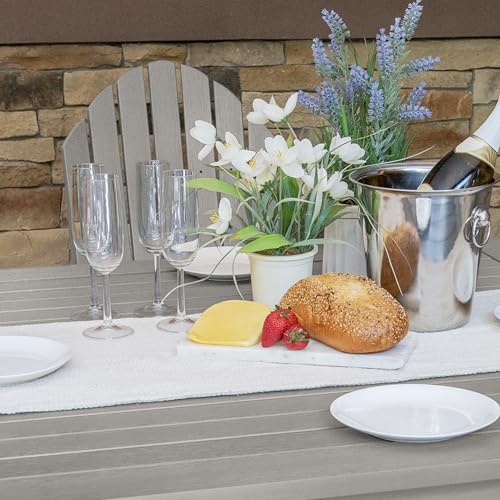 Image of highwood Hamilton 5 Piece Square Counter Height Dining Set, Harbor Gray