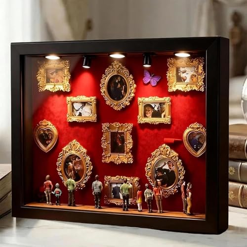 SilverChry DIY Mini Museum Silhouette Box con...