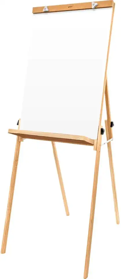 Cavalete Para Flip-Chart Compacto Branco Pinus Luxo - 01 Unidade, Souza, 2510, Multicor