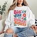 PZJUS Floral Big Fan Of Human Rights Sweatshirt Big Fan Of Human Rights Hoodie Long Sleeve