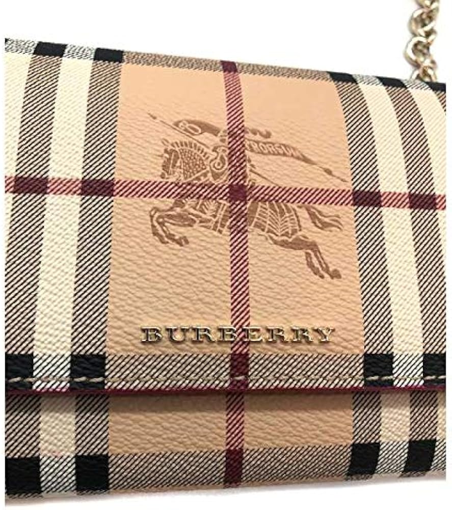 Amazon | [BURBERRY] (バーバリー) チェーンウォレット 財布 斜め掛け