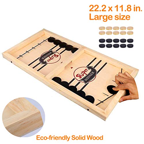 Fast Sling Puck Game ,Slingshot Games Toy,Paced Winner Board Games Toys for Kids
