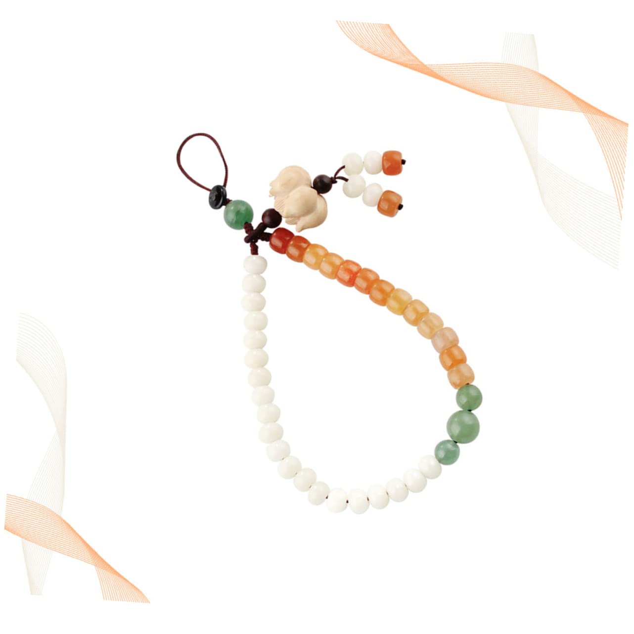 HOMSFOU Cordones De Teléfono Creativos Encanto Del Teléfono De Oro Correa De Teléfono Corta Llaveros Desmontables Encanto Decorativo Del Teléfono Cadena Para Colgar Telefono Teléfono Móvil