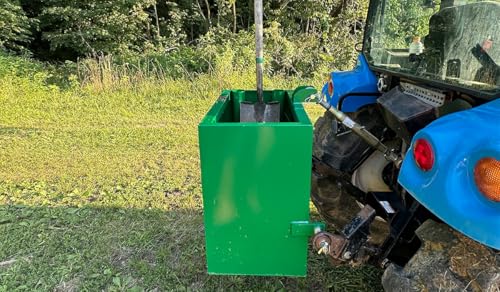 YINTATECH Ballast Box 3 Point Category 1 Tractor, 800lbs Capacity Tractor Ballast with 2" Hitch Receiver