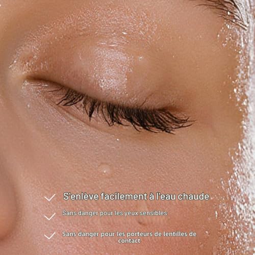 HEIMISH Dailism Smudge Stop Mascara, volumisant et allongé, durable, imperméable, anti-taches, non agglomérant, lavable, 9 g – Volume noir – vue 7