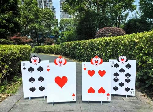 Alice Party Decorations Wonderland Party Decor,Queen of Hearts Ac...