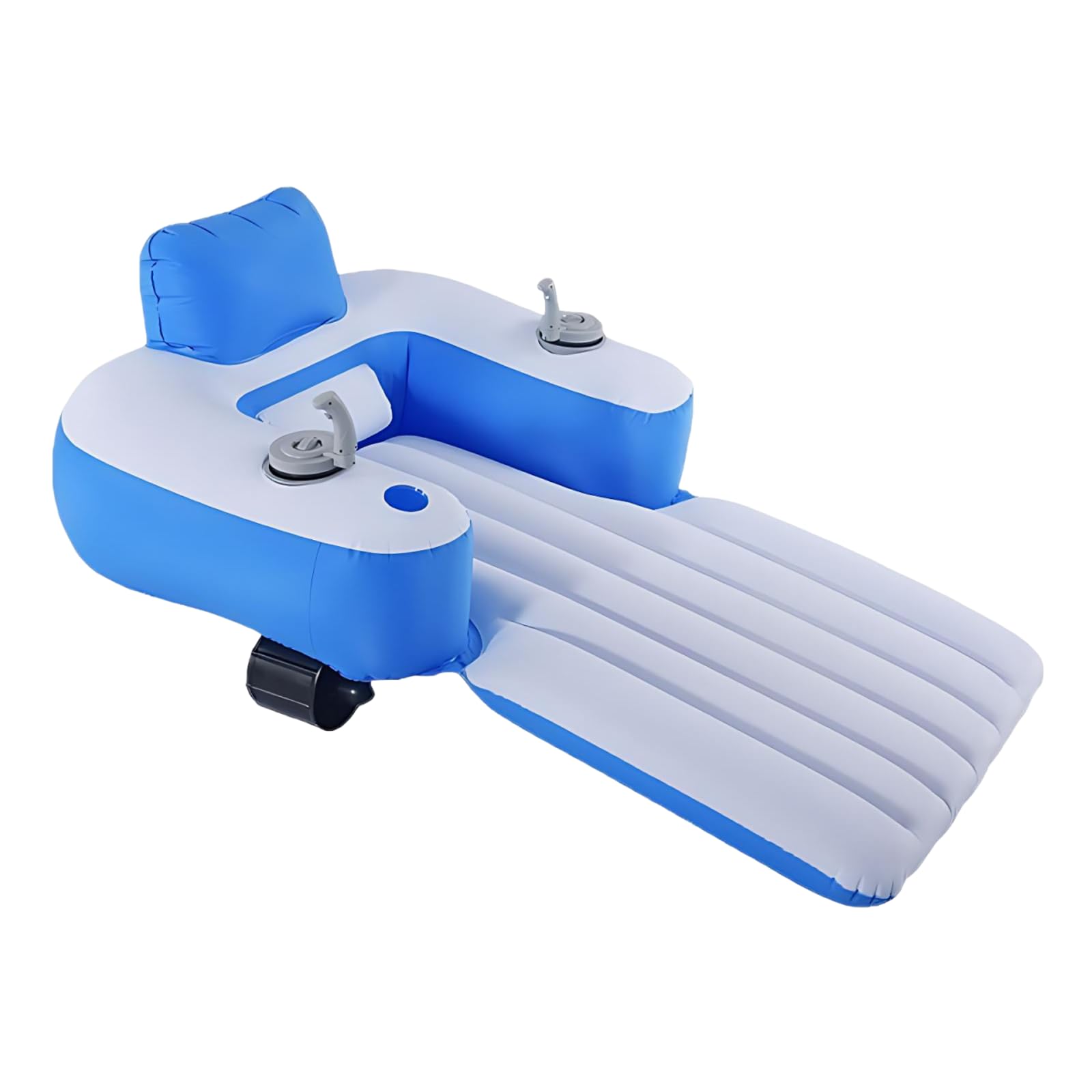UPLTOE Electric Inflatable Pool Float – Rechargeable Motorised Pool Lounger Elongatedshape