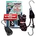 Rope Ratchet 10010 1/4 Inch 8 Feet Long Super Duty Adjustable Rope Clip Tie Down 150-lb Capacity