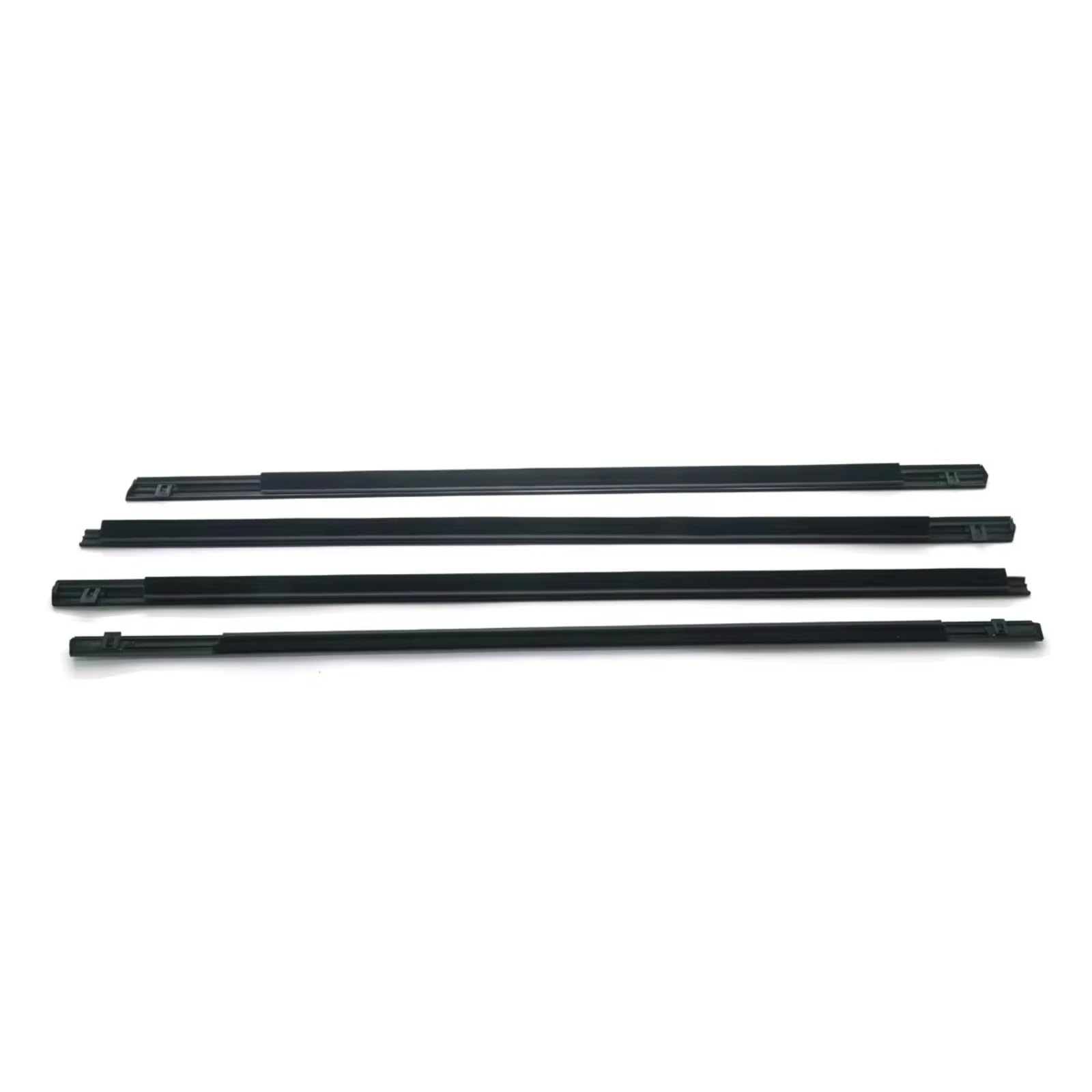 Pbqenxb One Color For Nissan For X-Trail For Xtrail T30 2001-2007 Sealing Strip Belt Moulding Trim 4 X Car Outer Windows Rubber Weatherstrip Outer Window Weatherstrip