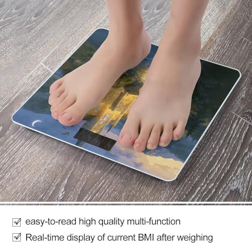Báscula Digital de Baño con Pantalla LED Clara miniatura 5
