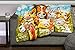 Dawhud Direct Cartoon Selfie Farm Animals Fleece Blanket for Bed 50