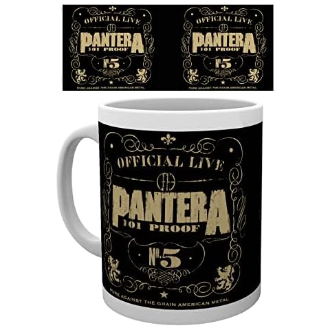 GB eye LTD, Pantera, 100 Proof, Mug, 15 x 10 x 9 cm, Various, 320 Millilitre Cover