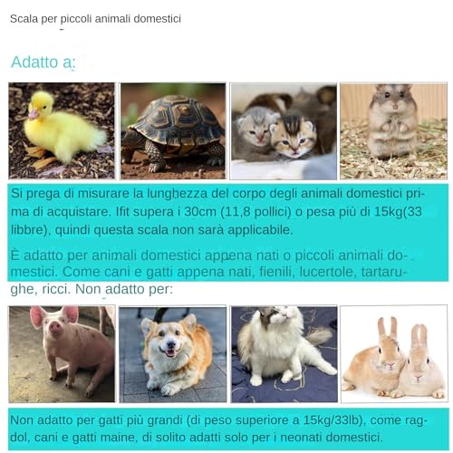 Outil de précision multifonction balance électronique pour animaux 15 kg