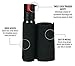 SABRE Cyclist Pepper Spray with Adjustable Bike Strap, 45 Burst, 10 Foot (3 meter) Range, Tear Away Hook and Loop Design For Quick Access