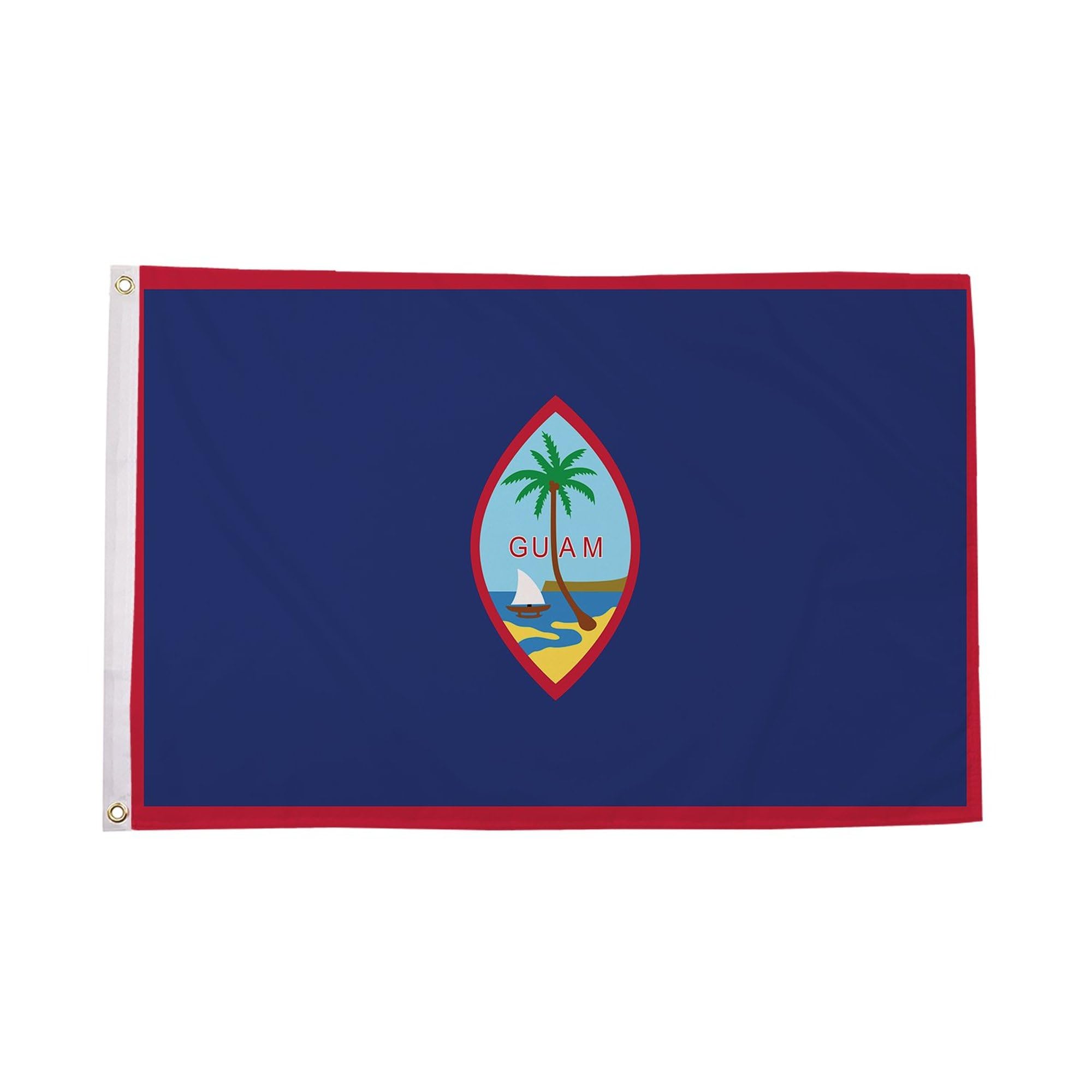 Flagtex Guam Flag 5ft x 3ft (150cm x 90cm) - Guamanian National Banner Weather Resistant Polyester for Outdoor Display Garden Sports Events Pacific Cultural Celebrations โ image 1