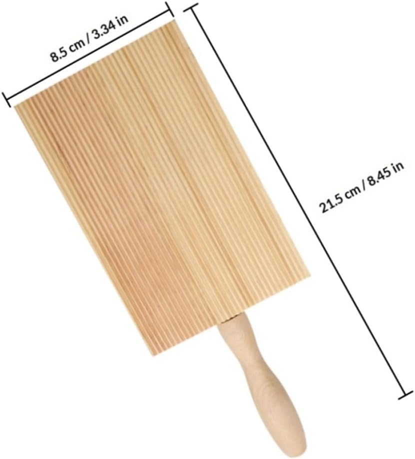 4pcs Wooden Gnocchi Boards Household Pasta Maker Sturdy Pasta Supply Kitchen Tool for Homemade Italian Cooking