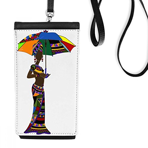 Cadeau porte-monnaie noir femmes africaines pour célébrer une occasion spéciale