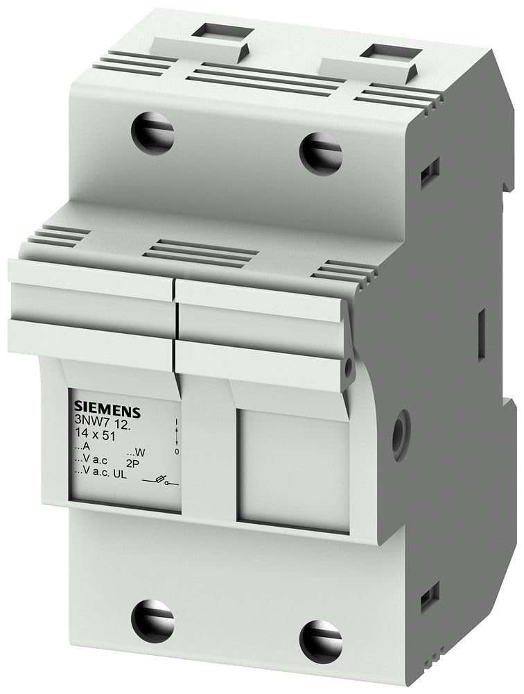 Porte fusible Siemens 2 pôles 14x51, l'excellence de l'ingénierie électrique